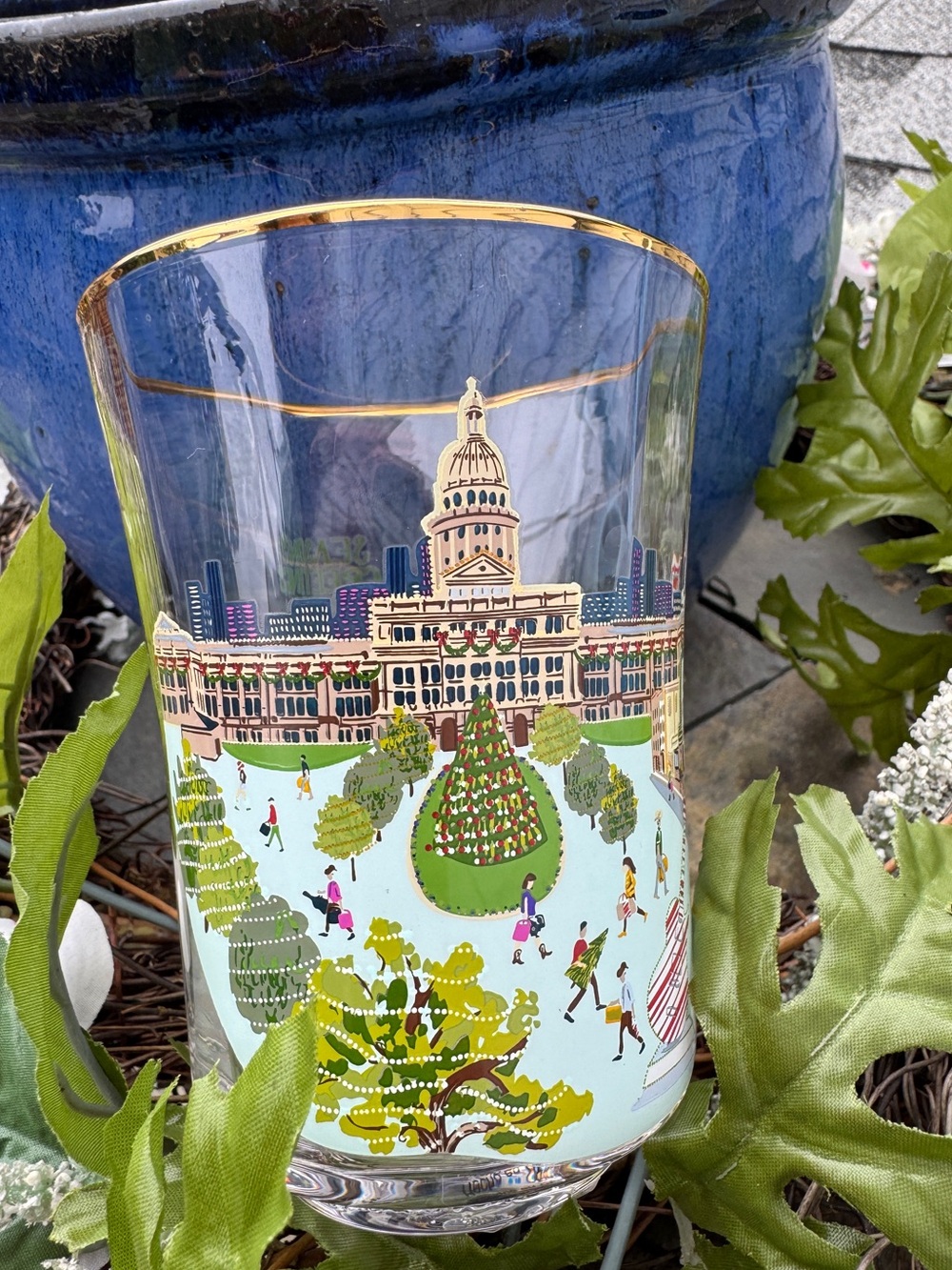 Anthropologie Austin Glass